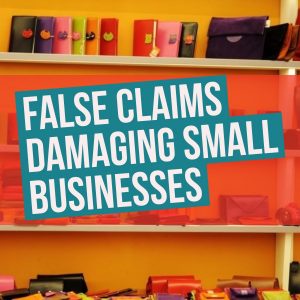 false claims are damaging small businesses insure my shop offers great value retail insurance